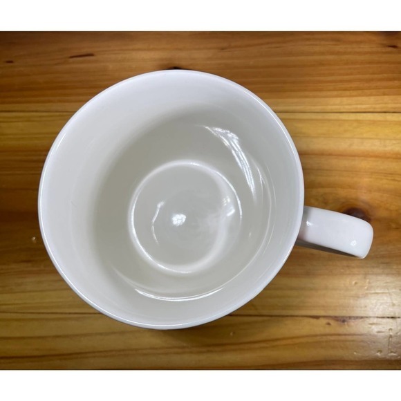 STARBUCKS Modern Pine Tree Forest Triangles Christmas Coffee Mug 18 Oz. Jumbo - Picture 5 of 7